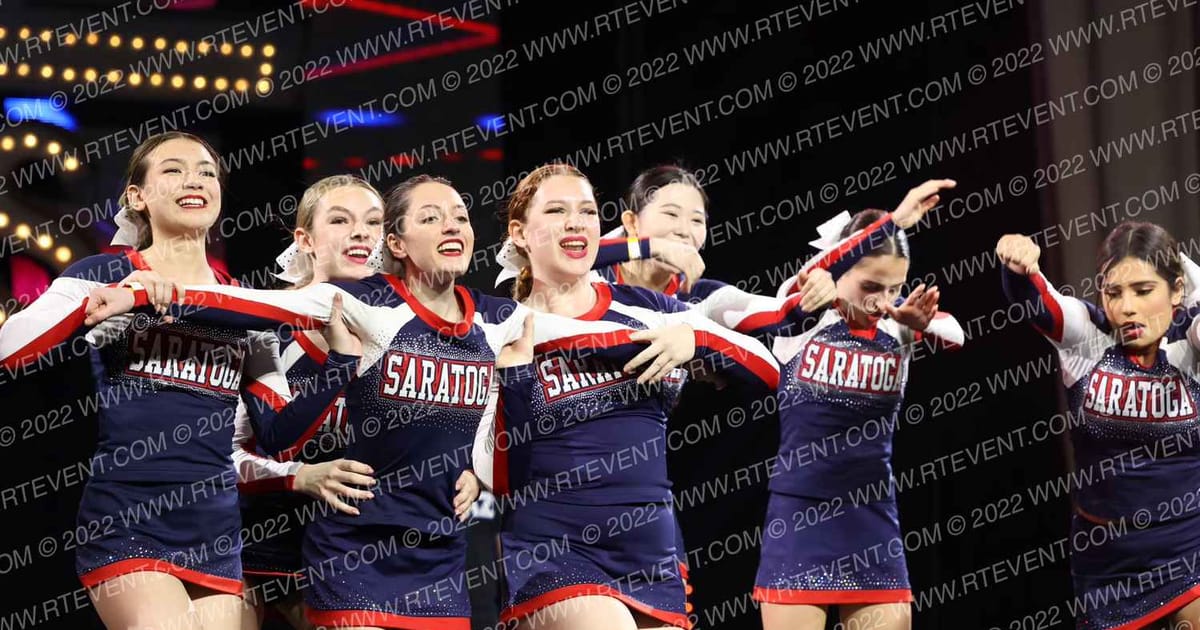 SARATOGA HIGH SCHOOL Varsity Cheer · Schools Nationals
