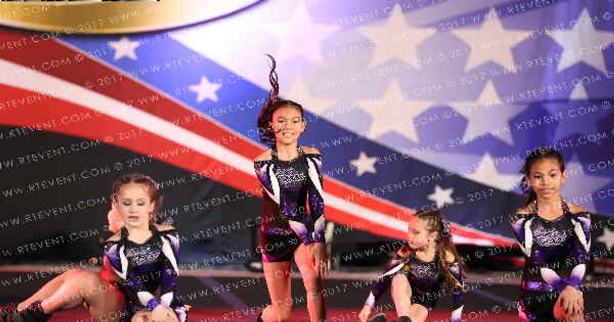 Spirit Athletics Gems Emeralds · American Cheer Power Southern Nationals DIDII