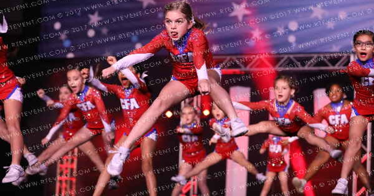 Cheer Florida Allstars Mini Warriors · The All Out Nationals