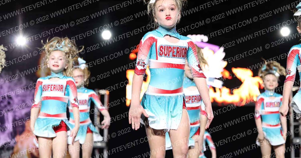 Superior Athletics Mini Sparkle · Hard Rockin Nationals Day One