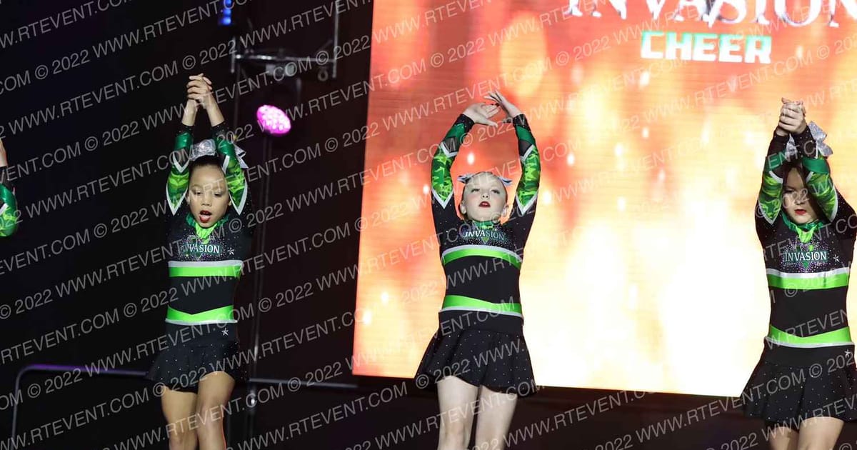 Invasion Cheer YOUTH 1NFANTRY · All out Nationals