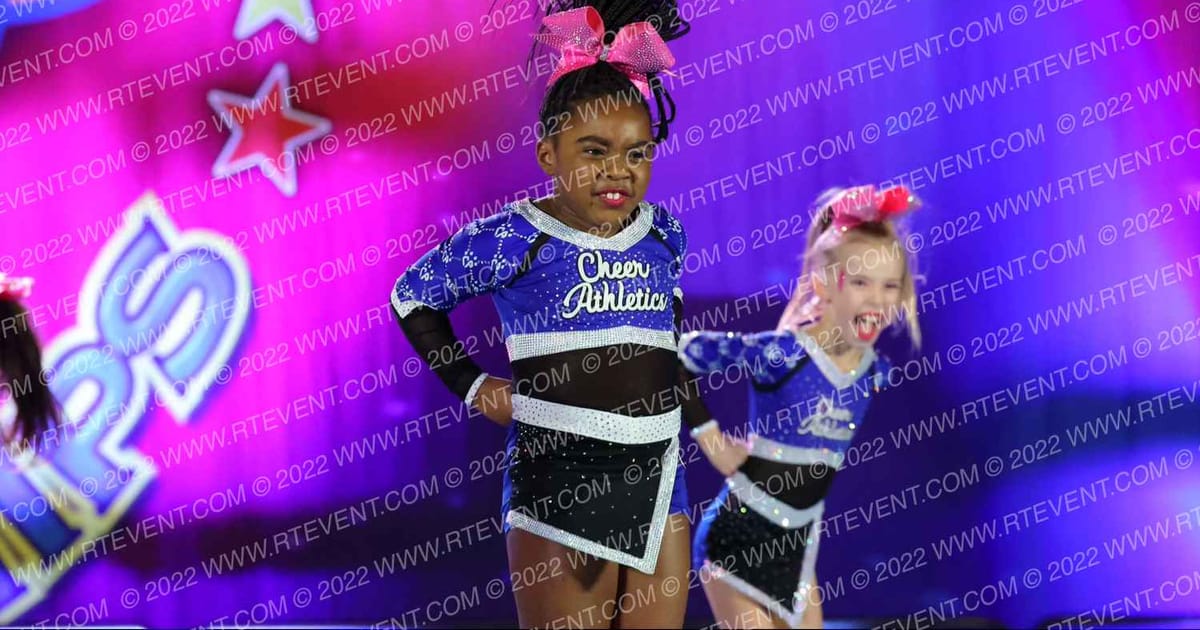 Cheer Athletics - Charlotte Mini Queens · The American Superstarz