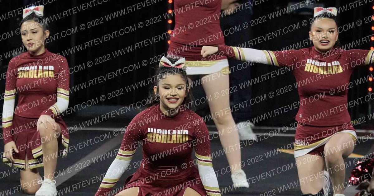 HIGHLAND HIGH SCHOOL Varsity Cheer · Schools Nationals