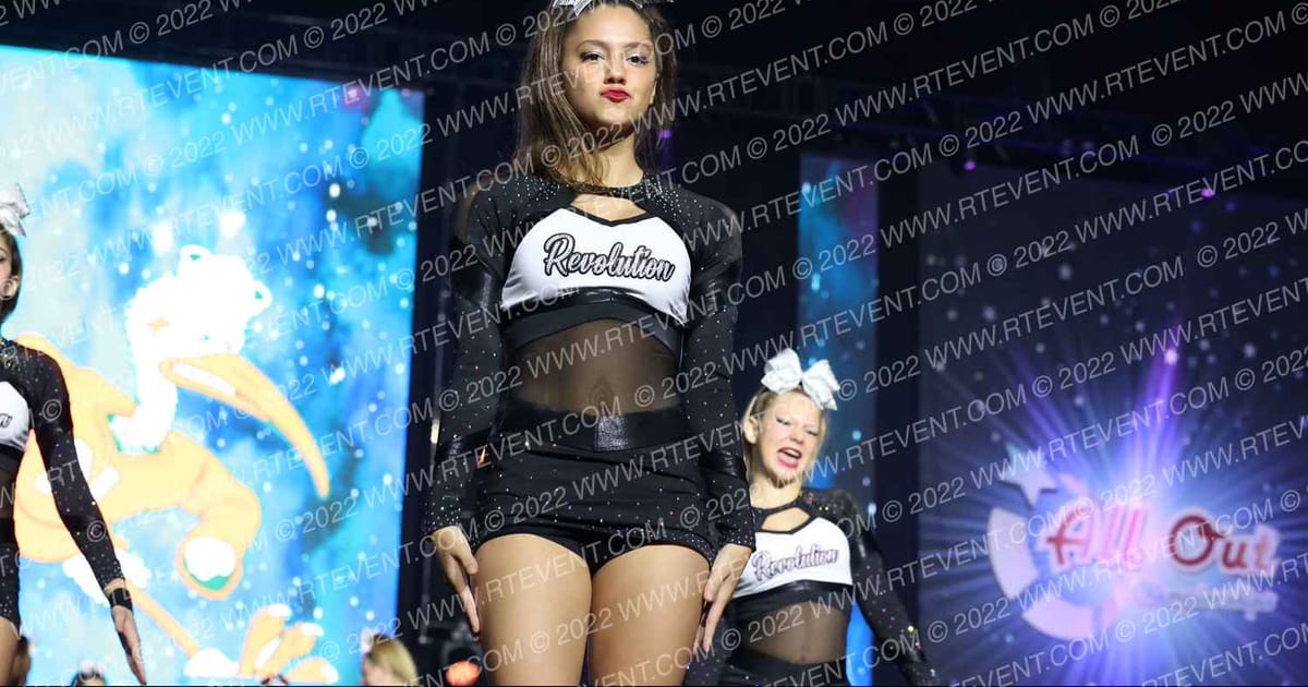Naples Cheer Revolution Shadow · All out Nationals