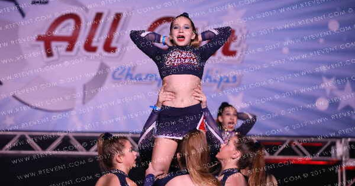 Cheer Express Allstars Princess Elite · The All Out Nationals