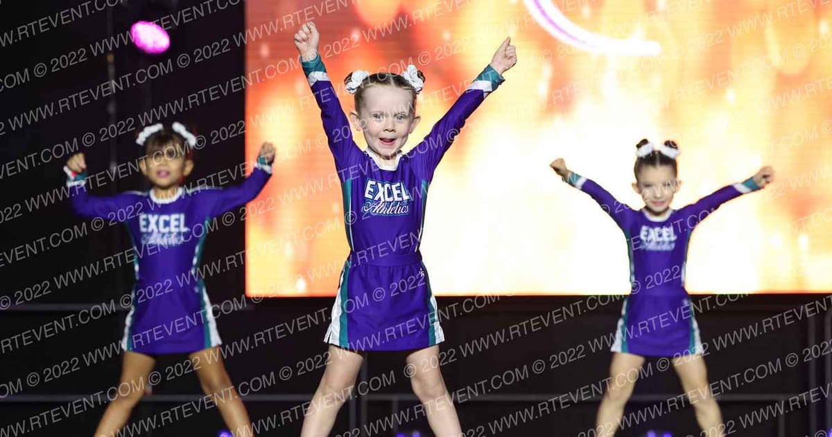 Excel Athletics Tiny Tornadoes · All out Nationals