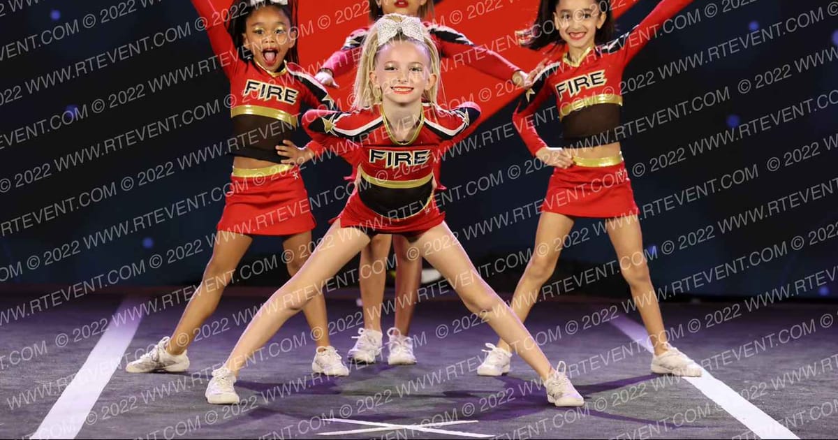 Fire Cheer Allstars Starlights · Spirit Sports Kissimmee Nationals