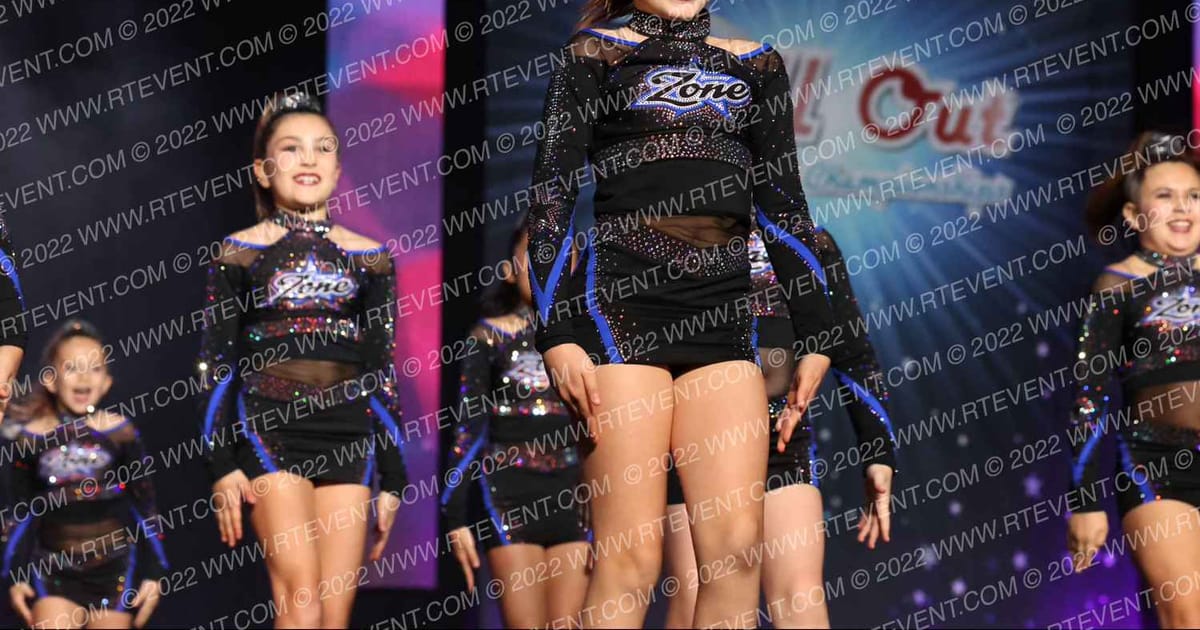 Zone Cheer All Stars Empire · All out Nationals