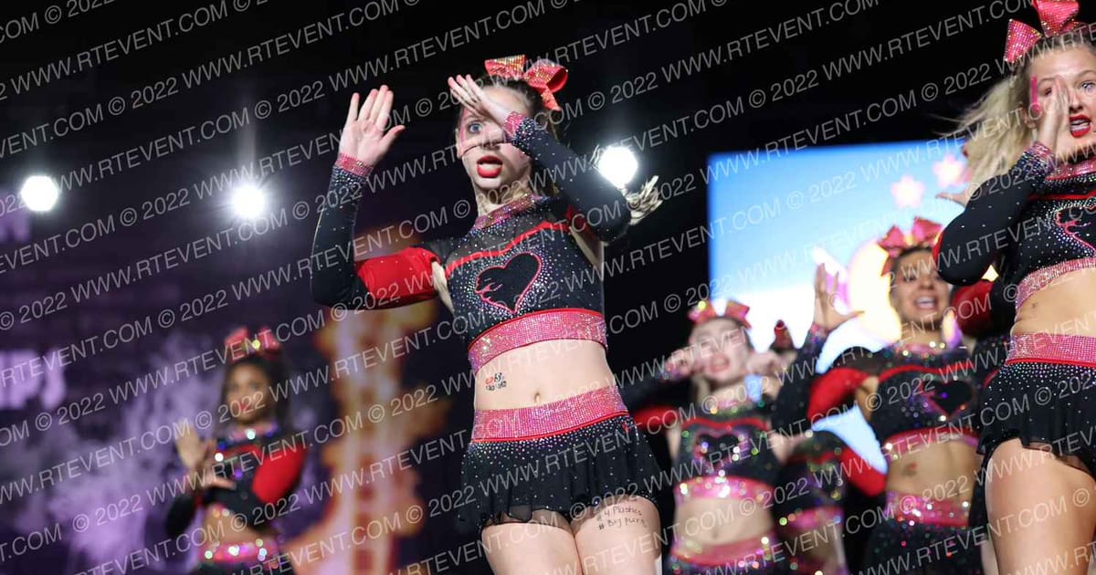 Elite Heat All Stars 4.Fierce (4 point Fierce) · Hard Rockin Nationals Day One