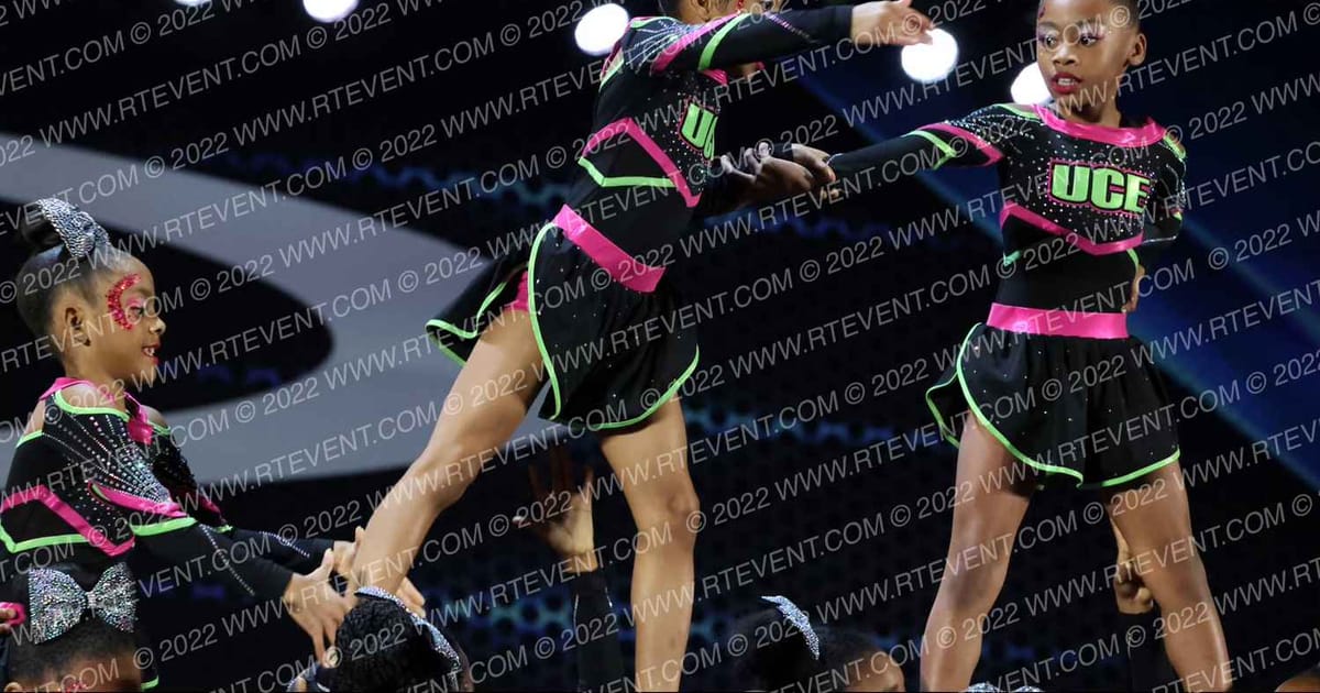 Universal Cheer Experience SPARKS · Athletic Championships Birmingham Nationals DIDII