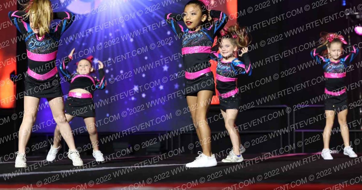 Encore Allstars Tiny Elite · All out Nationals