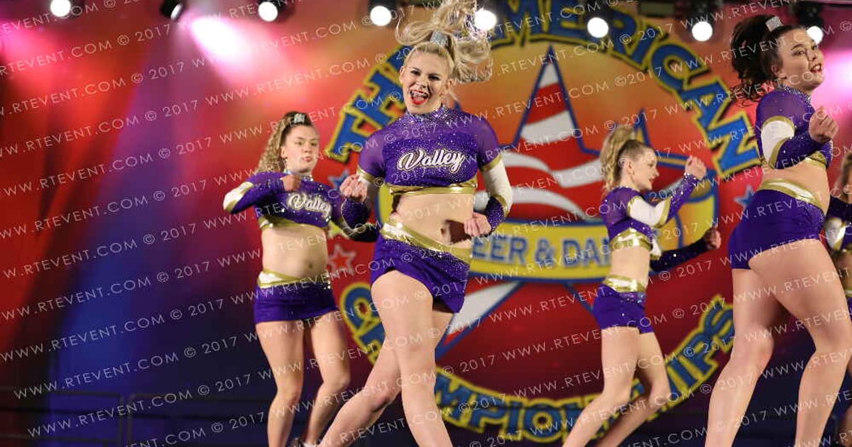 Valley Cheer All Stars Bombshells · The American Superstarz Raleigh Nationals DIDII
