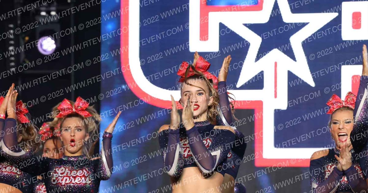 Cheer Express Allstars Camo Coed · All out Nationals