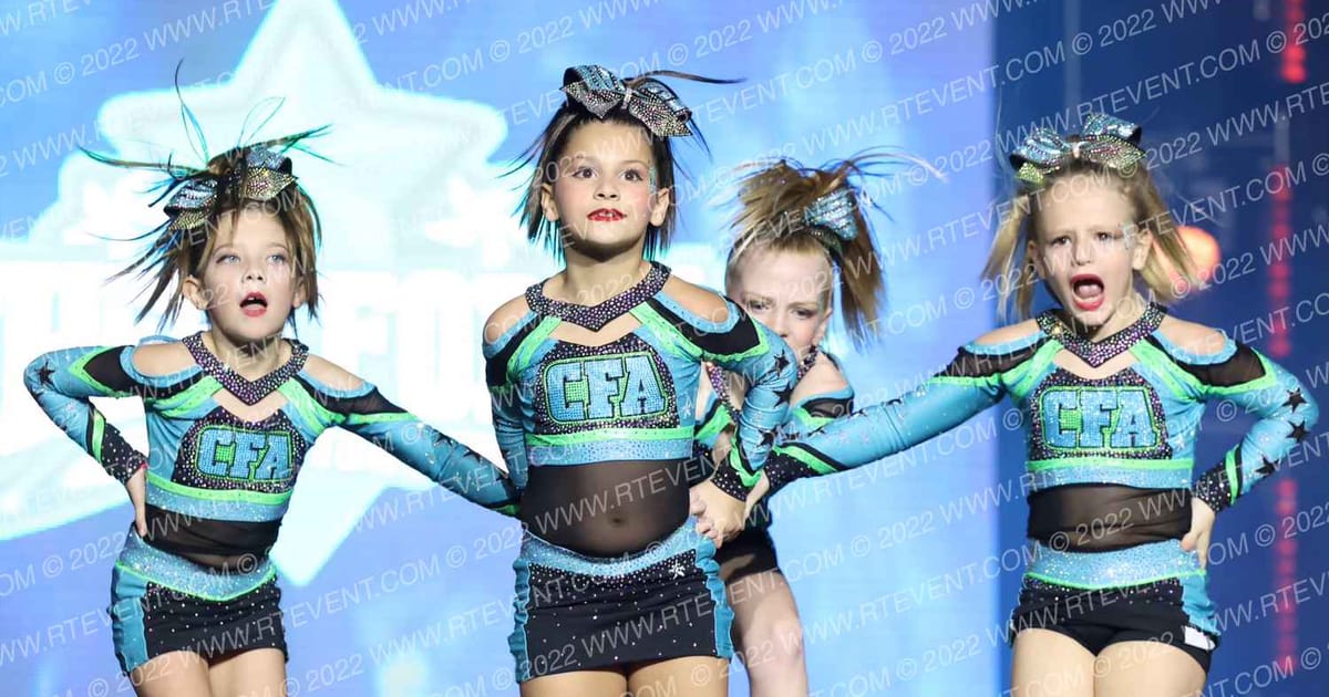 Cheer Force Allstars Shooting Stars · All out Nationals