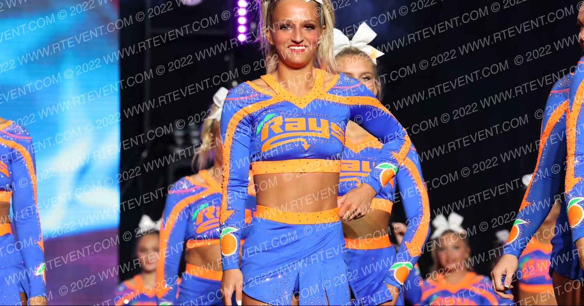 The Stingray Allstars Marietta Orange · All out Nationals