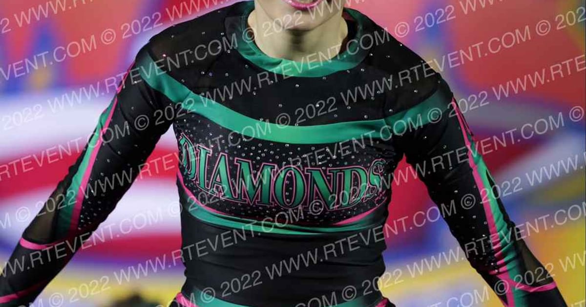 ATJ Diamonds Cheer Teal Diamonds · The American Gateway St Charles