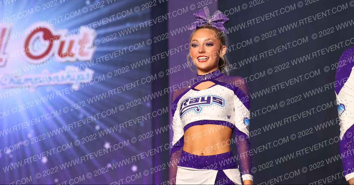 The Stingray Allstars Marietta Purple · All out Nationals