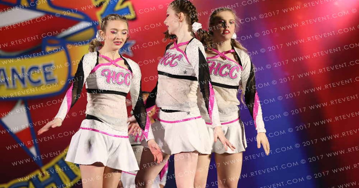 Hunters Competitive Cheer Blush · The American Superstarz Raleigh Nationals DIDII
