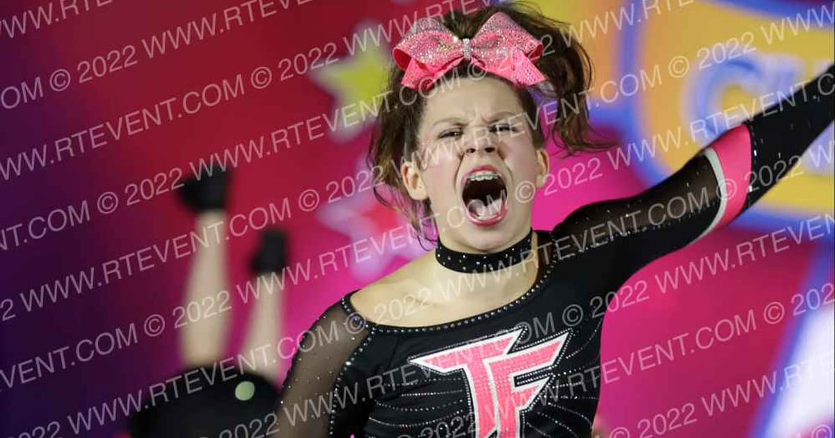 Titanium Force Cheer Black Sparkle · The American Gateway St Charles