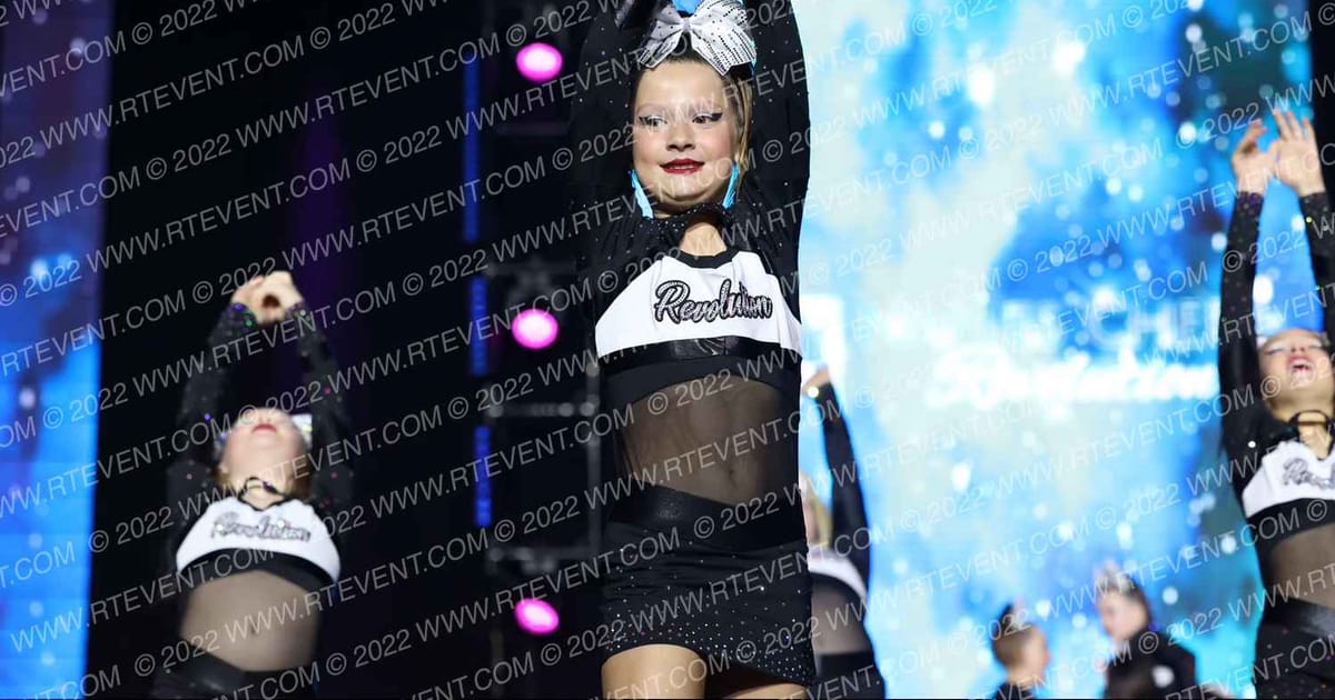 Naples Cheer Revolution Glow · All out Nationals