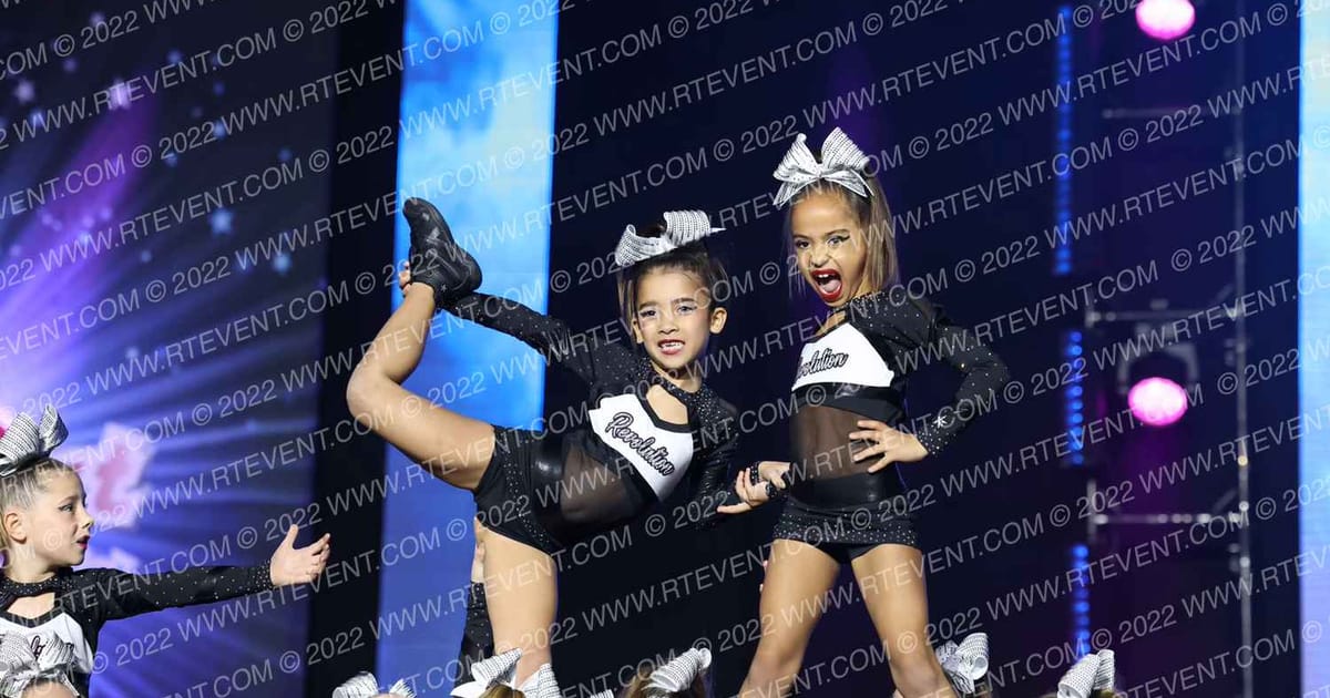 Naples Cheer Revolution Mist · All out Nationals