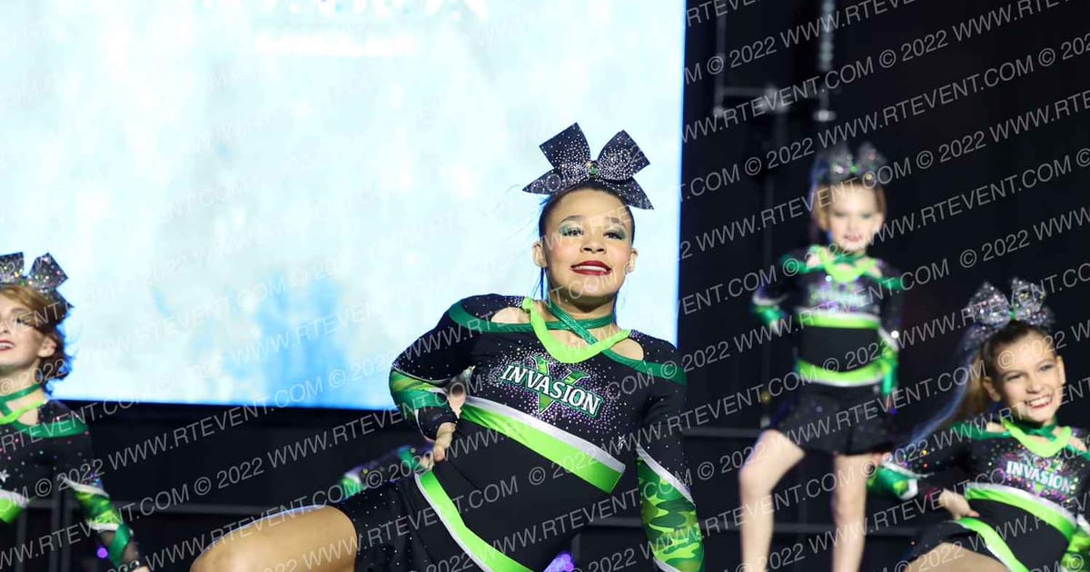 Invasion Cheer YOUTH PLA2OON · All out Nationals