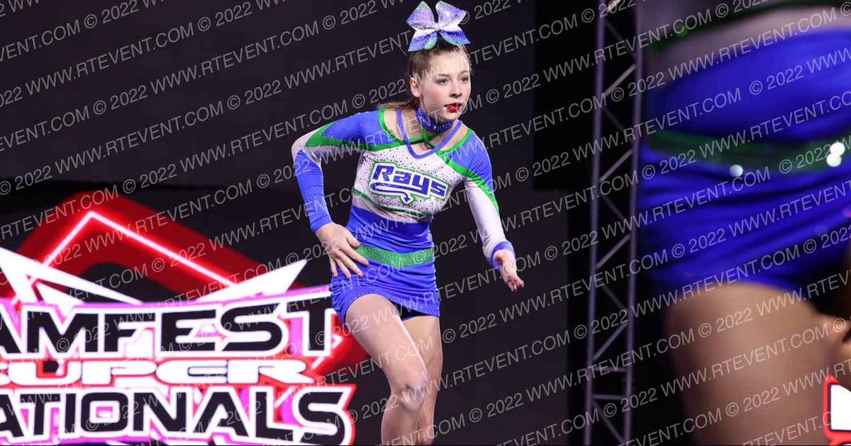 The Stingray All Stars Black Widows · JAMfest Cheer Super