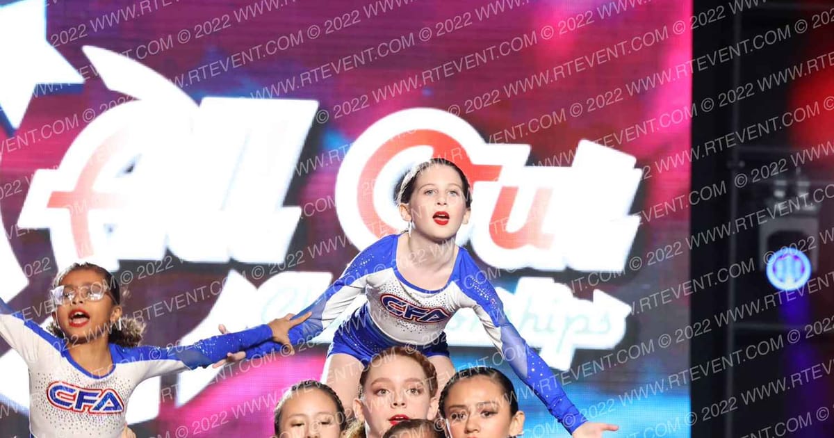 Cheer Florida Allstars Cupids · All out Nationals