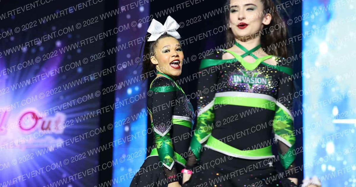 Invasion Cheer LADY CAVALRY · All out Nationals