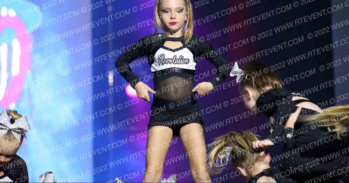 Naples Cheer Revolution Halo · All out Nationals