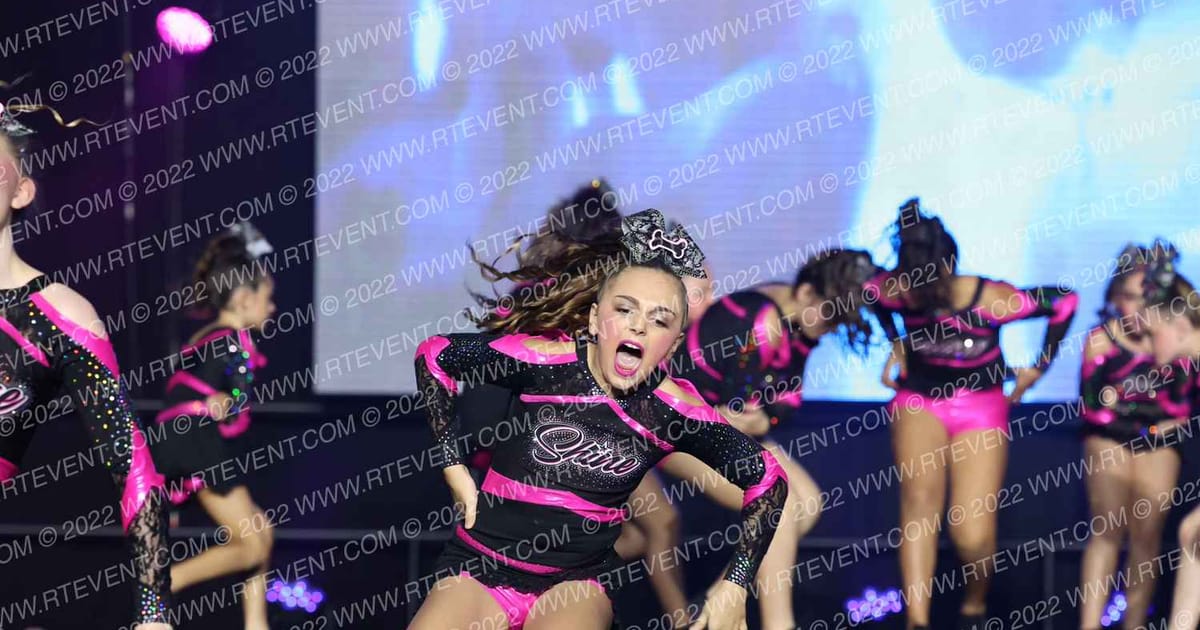 Shine Athletics Bedrock Betties · All out Nationals