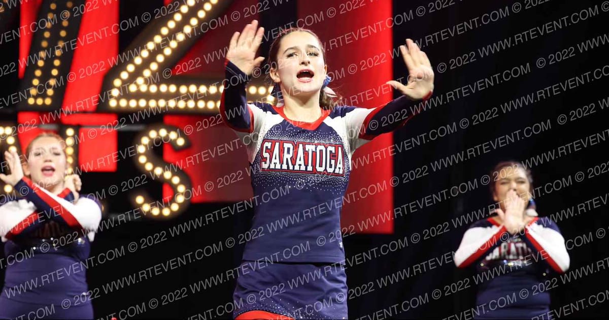 SARATOGA HIGH SCHOOL Varsity Cheer · Schools Nationals