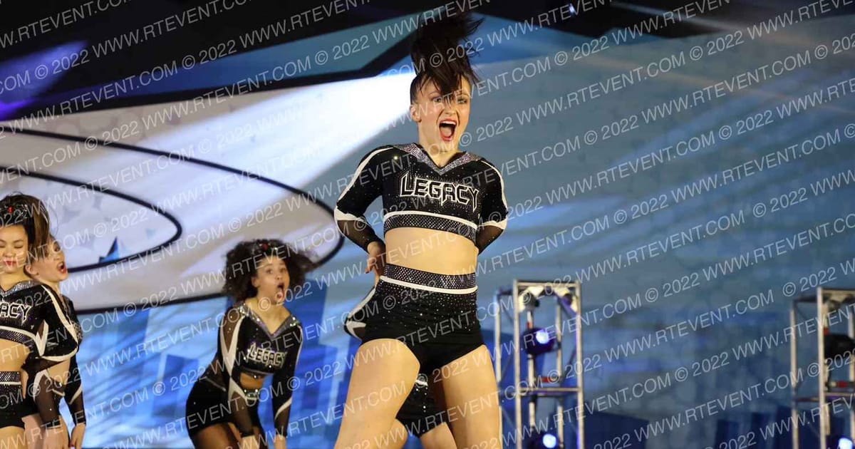 Legacy Premier Cheer Black Widow · Athletic Championships