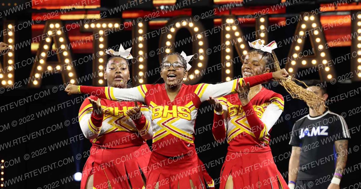 BERKELEY HIGH SCHOOL CHEER TEAM Varsity Cheer · Schools Nationals