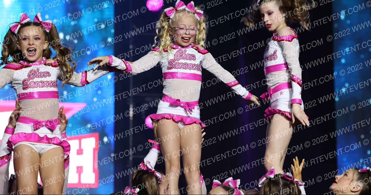 CHEER SAVANNAH ALL STARS CHIFFON · All out Nationals