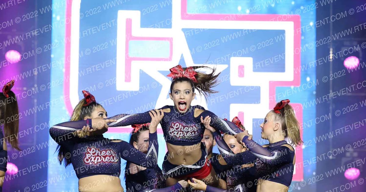 Cheer Express Allstars Princess Elite · All out Nationals