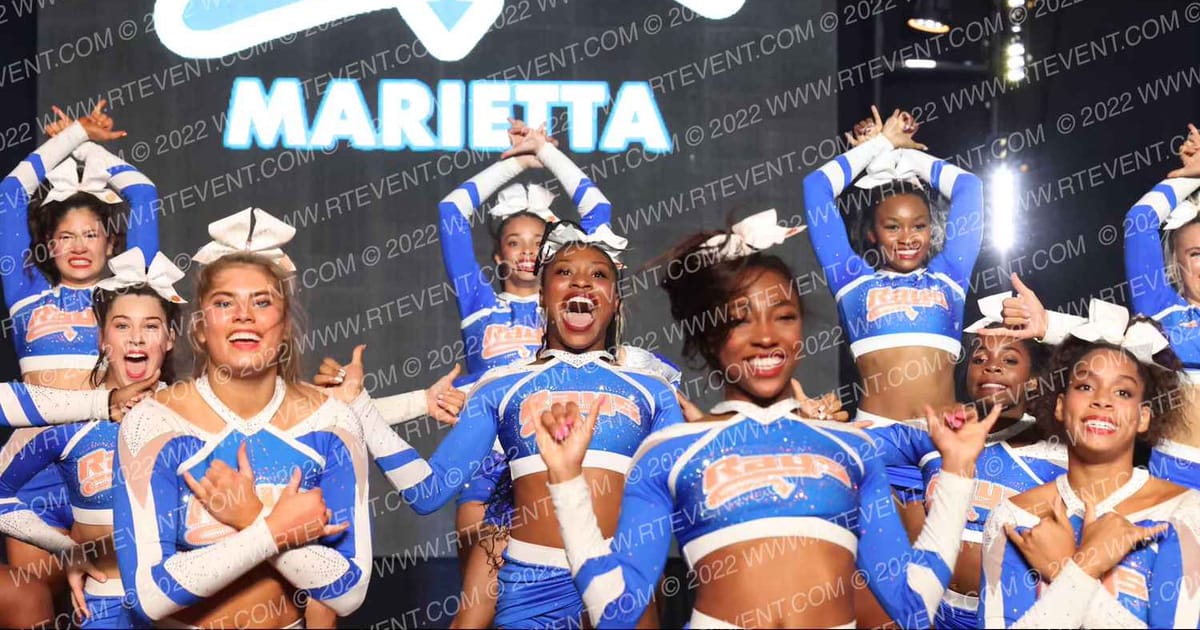 The Stingray Allstars Marietta Peach · All out Nationals