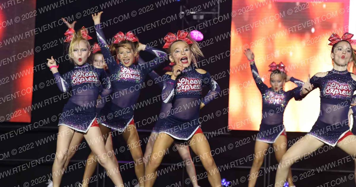 Cheer Express Allstars Divas · All out Nationals