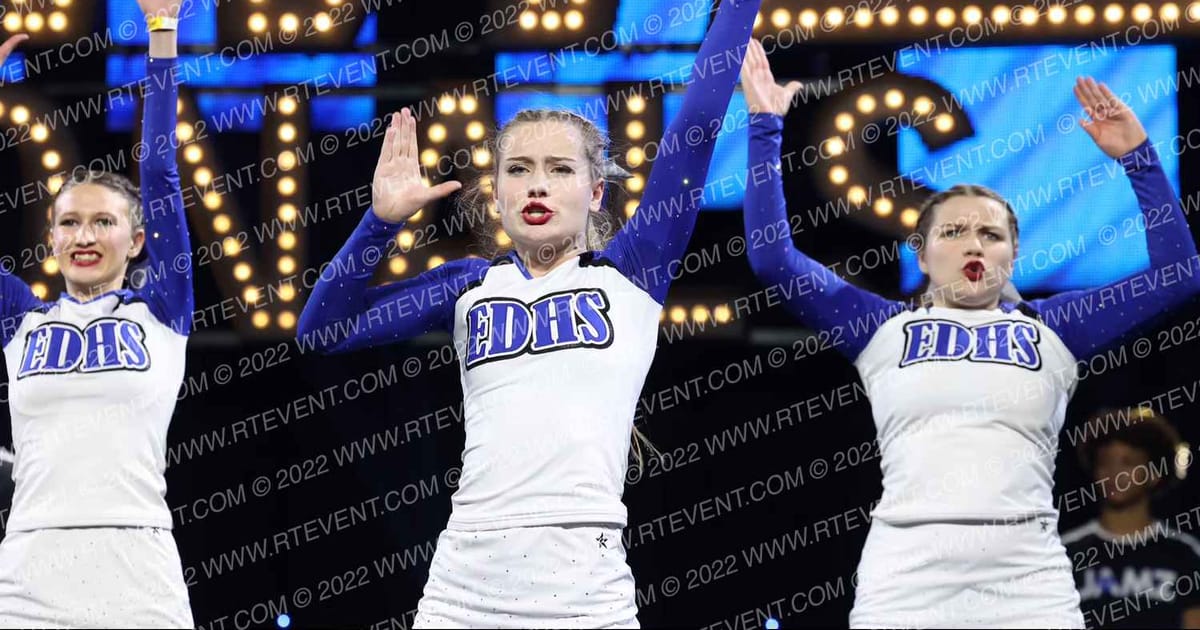 EL DORADO HIGH SCHOOL Varsity Cheer · Schools Nationals