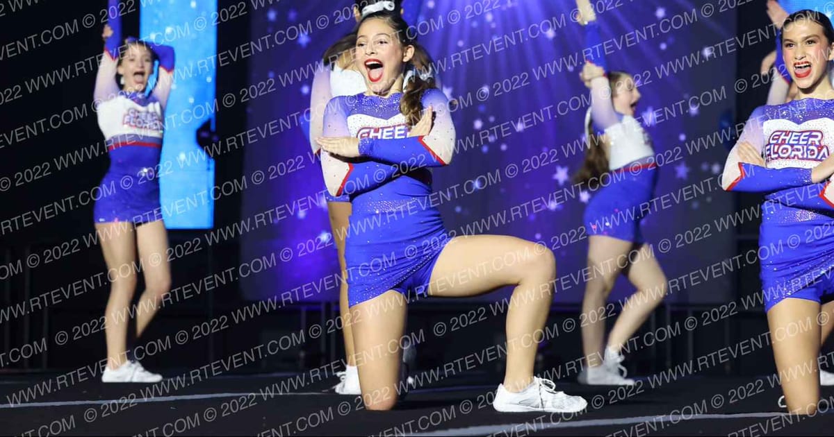 Cheer Florida Allstars Unicorns · All out Nationals