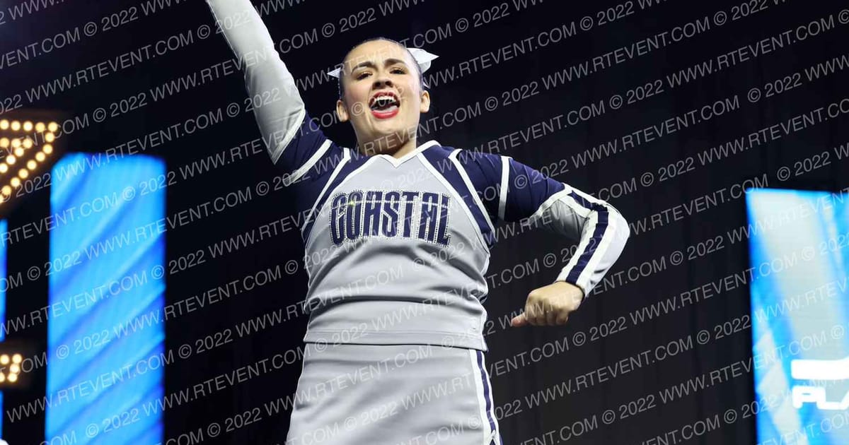 COASTAL ACADEMY HIGH SCHOOL Varsity Cheer · Schools Nationals