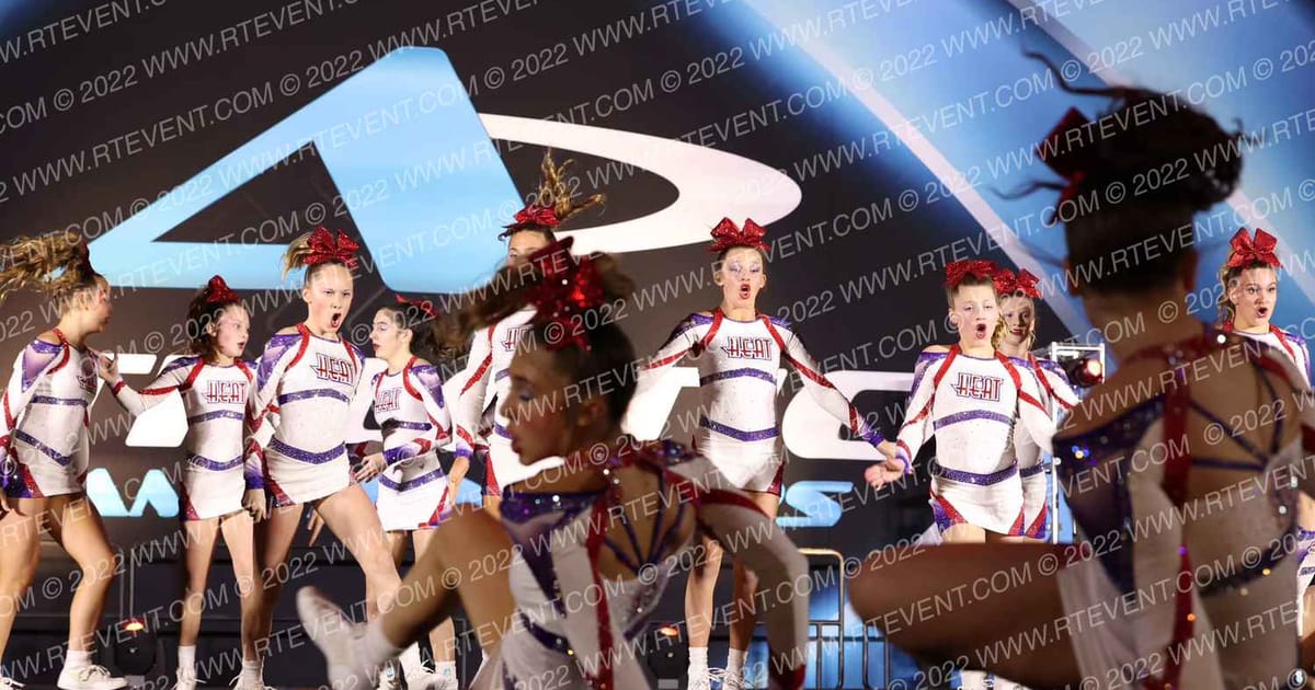 Perfect 10 Heat DYN4MITE · Athletic Championships Nationals Dance Grand Nationals