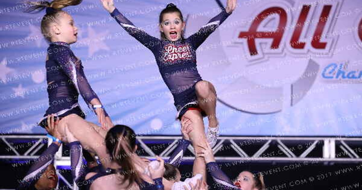 Cheer Express Allstars Divas · The All Out Nationals