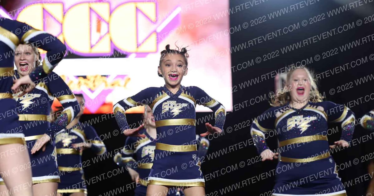 TGS Shocks All-Stars Black Ice · Hard Rockin National Cheer Day