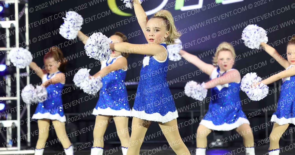 Rainbow Dance Academy TINY ELITE POM · Athletic Championships Nationals Dance Grand Nationals