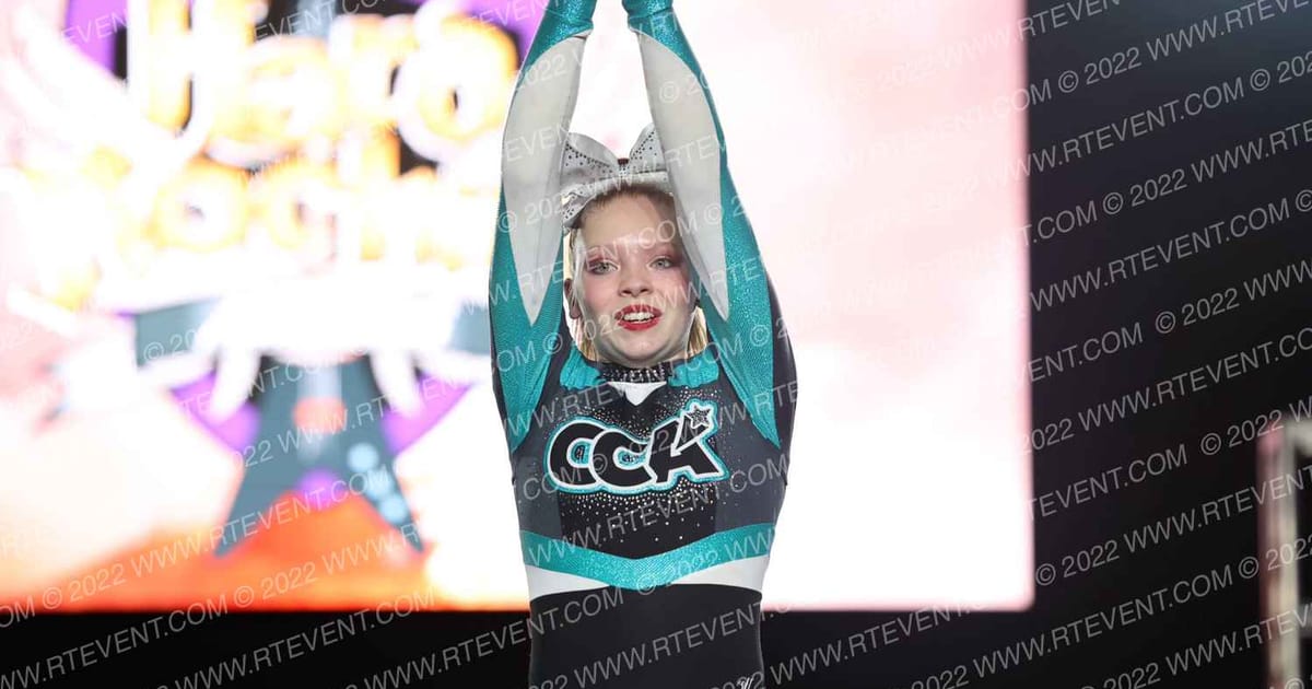 Capitol City Athletics Pink Sapphires · Hard Rockin National Cheer Day