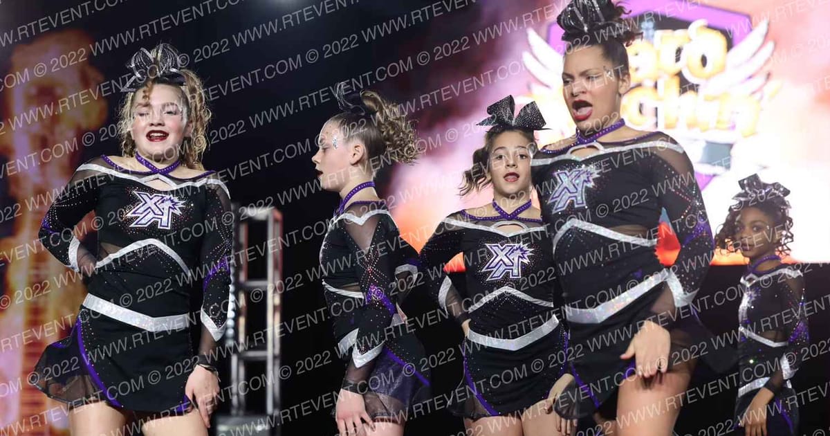 Xplosion Allstars CODE BLACK · Hard Rockin National Cheer Day