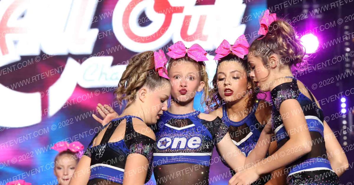 One Elite All Stars One Intensity · All Out Nationals day two