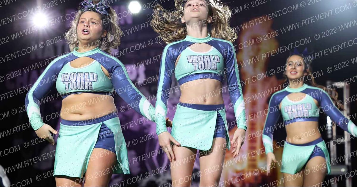 World Tour Dubai · Hard Rockin National Cheer Day