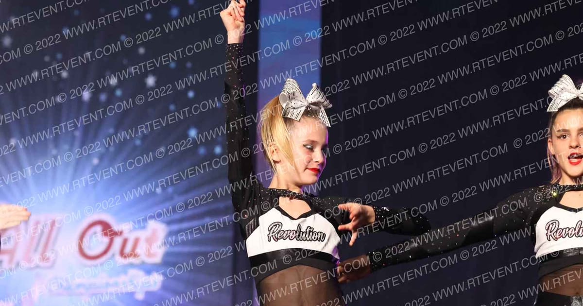 Naples Cheer Revolution Black Out · All Out Nationals day two